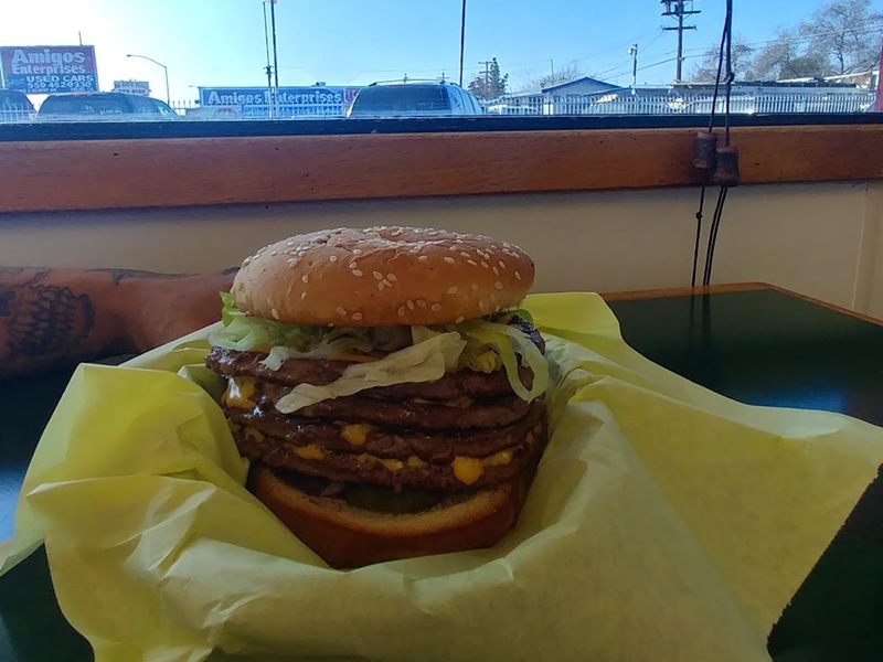Belmont Burger interior