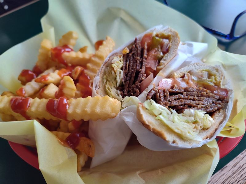 Belmont Burger food