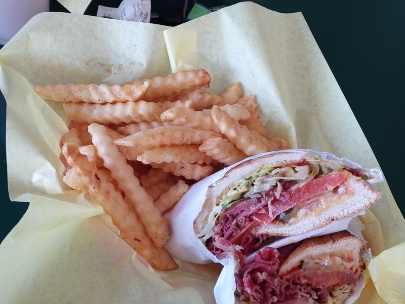 Belmont Burger food
